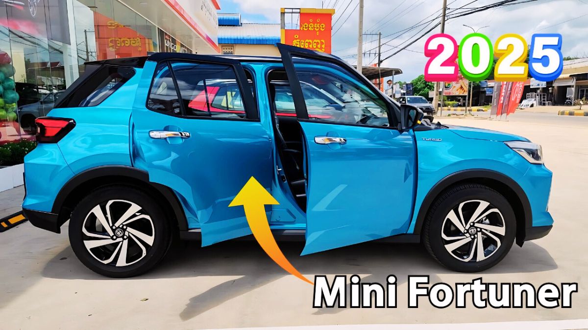 Mini fortuner toyota raize